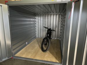 intérieur d un box de stockage de 11m3